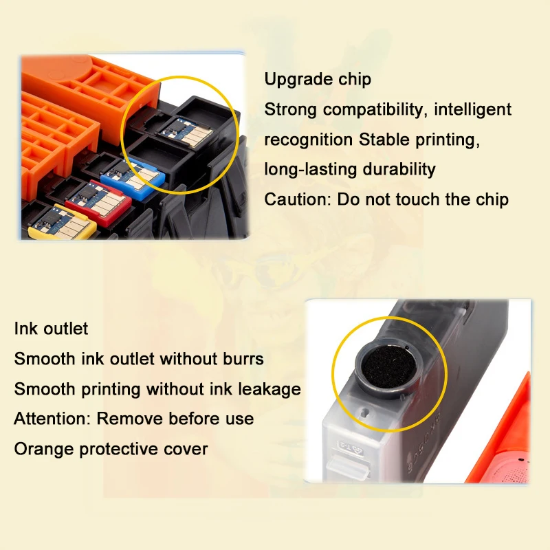 

Чернильный картридж PGI-580 PGI 580 CLI 581 PGI580 для принтеров Canon PIXMA TR7550 TS6250 TS8350 TS6350 TS8250 TS705 TS8150 TR8550