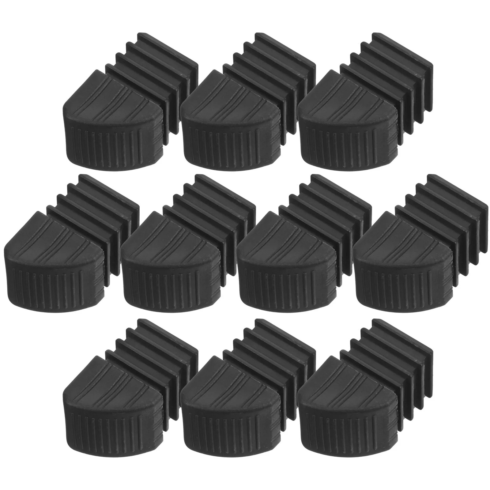 10 個家具足カバープラスチックテーブル脚キャップ椅子脚保護パッド床プロテクター堅木ビニールタイル安全