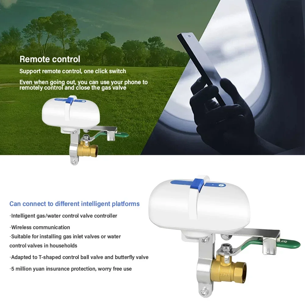 Automatic Water Valve Smart Valve Controller Family Sharing Gas Valve Control Irrigation Control Timer Automation