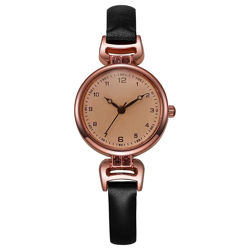 Orologio da donna di fascia alta compatto quadrante piccolo semplice retrò leggero lusso di fascia alta sensazione orologio di nicchia personalizzabile