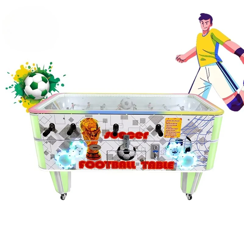 

Indoor Amusement Park Facility Coin Operated Games Sport Soccer Gaming Arcade Game Machine Football Table