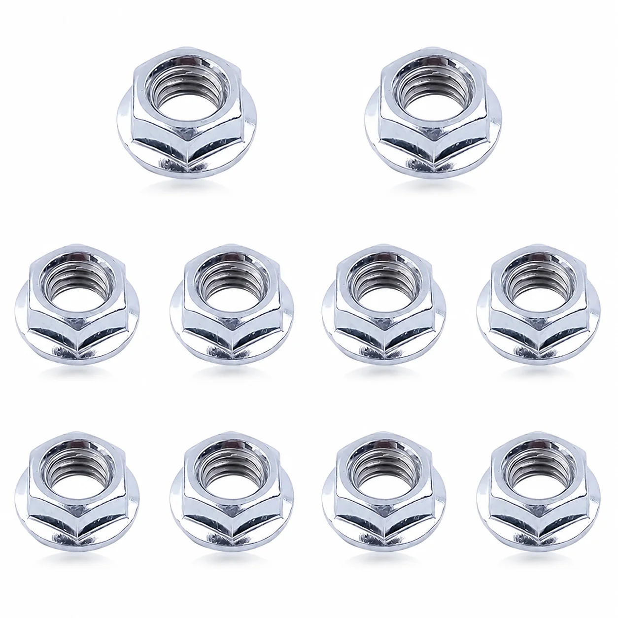 Bar Nuts Kit 10Pcs For Husqvarna 55 455 460 Rancher Echo CS-400 Chainsaw Flange Screw Replacement Saw Parts Accessories