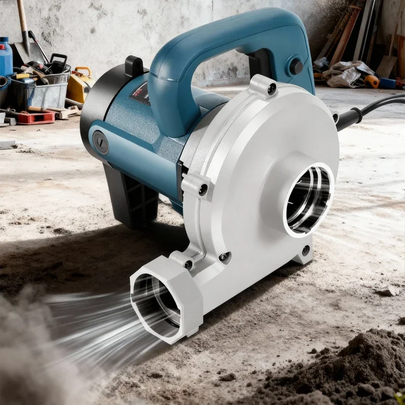 Powerful Industrial Vacuum Cleaner Dust Extractor With Bag For Construction Renovation Wall Slotting Machine Grinder Worksite