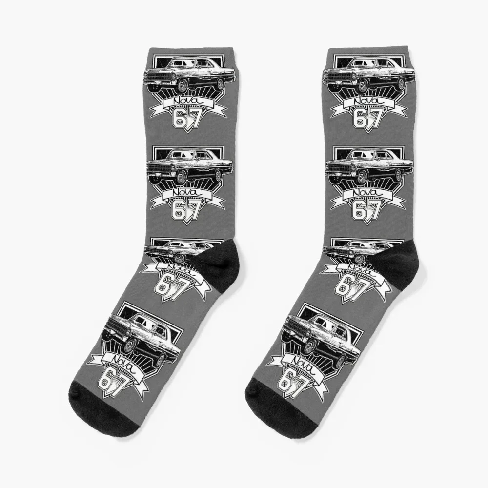 1967 Nova Socks Running japanese fashion Run hiking Men's Socks Women's