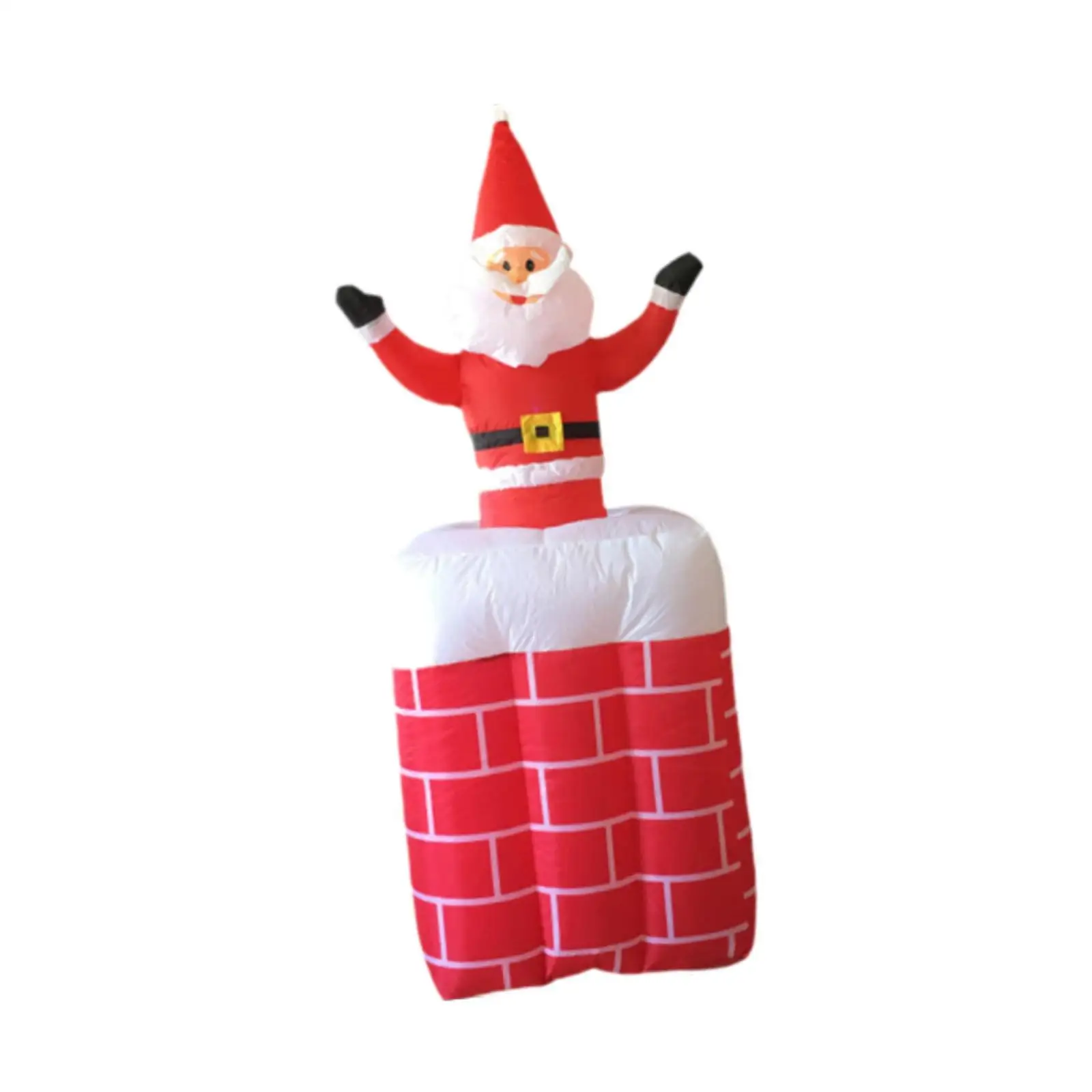 

Inflatable Santa Xmas Festive Figure,5 ft Holiday Decor Outdoor Christmas Decorations,Chimney Santa Claus Statue for Yard