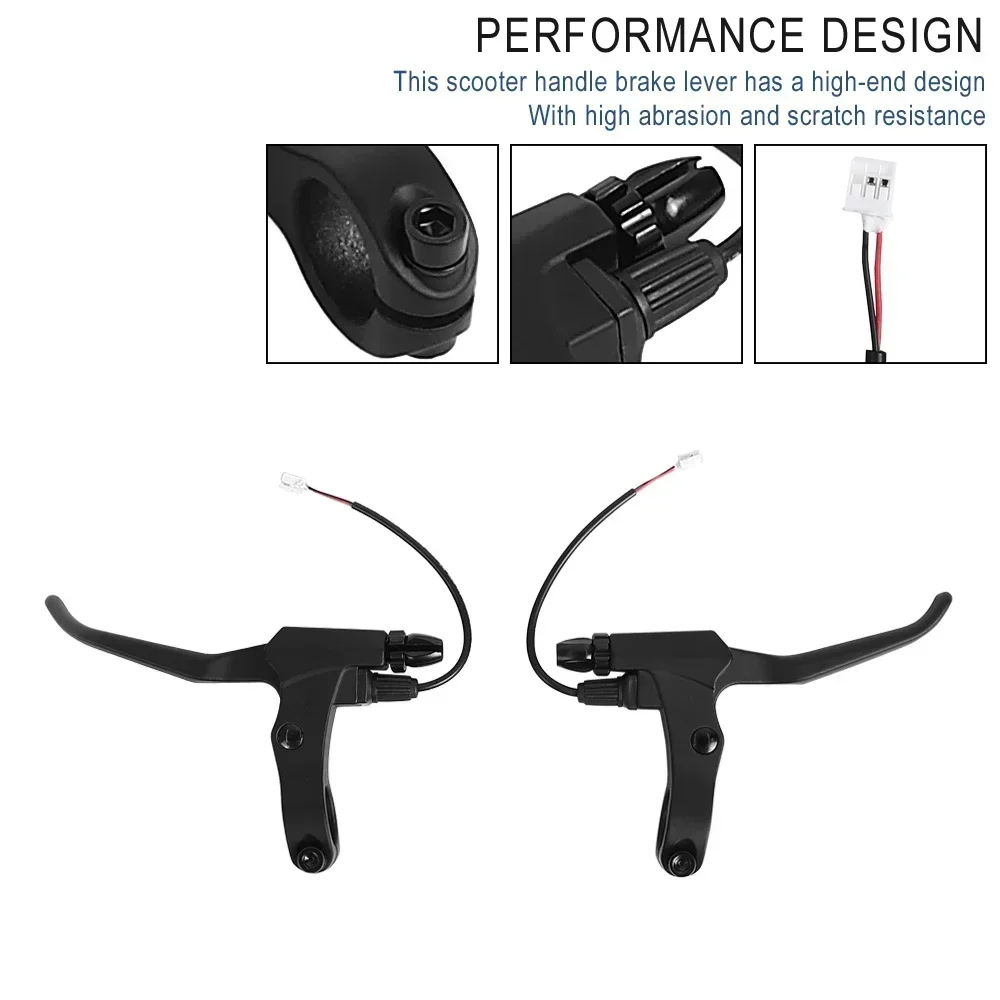 Elektrische Roller Links/Rechts Bremshebel für Kugoo Kukirin G4 Kickscooter Griff Scheibenbremse Bar Bremsgriff Ersatzteile – Detail 3