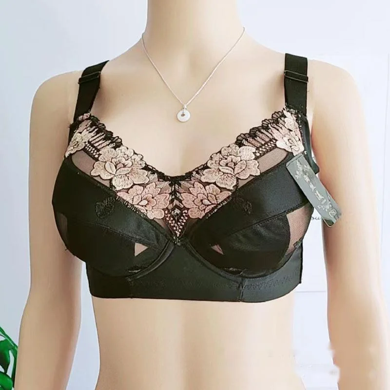 

Ultrathin Brassiere Femme Sexy Lace Women Bra Plus Size B C D E Bralette 34 36 38 40 42 44 46 48 Underwear Brasier Mujer