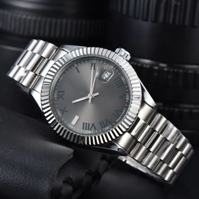 ساعة رجالية أوتوماتيكية فاخرة هيكل عظمي مينا ستانلس ستيل ياقوت كريستال نمط فستان الأعمال للمناسبات الرسمية شحن مجاني