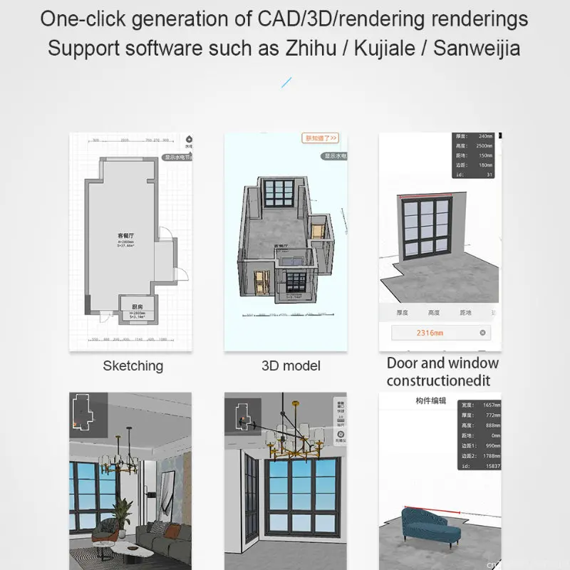 Youpin MILESEEY الليزر ترينا 30 متر 40 متر مقياس مسافات الليزر بلوتوث ترينا متر قارئ الشريط قياس أدوات M120 برو للمنزل