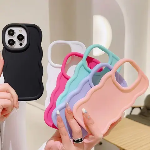 Candy Color Phone Case For iPhone 17 Air 16E 16 15 14 11 Pro Max Plus 8 7 Xs X XR Shockproof Cover Soft TPU Coque Colorful Cases