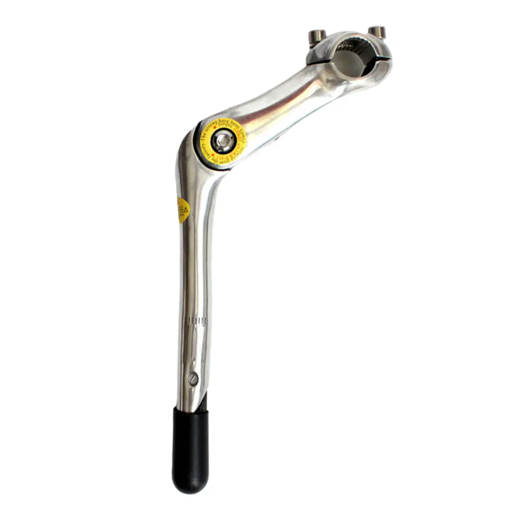 Aluminum Alloy 180mm Bike Quill Stem Extension Adjustable 25.4mm Handlebar Riser Gooseneck for MTB Road Folding Bicycle Part