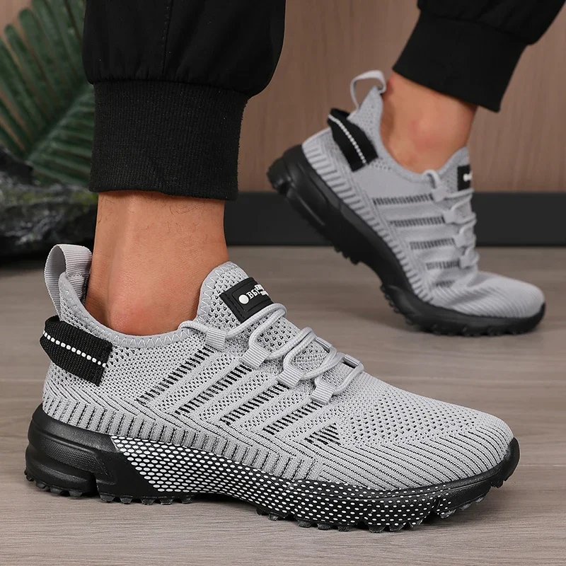 

Summer Mesh Men Shoes Fashionable Casual Breathable Fitness Shoes 2025 New Lightweight Walking Man Tenis Shoes Zapatillas Hombre