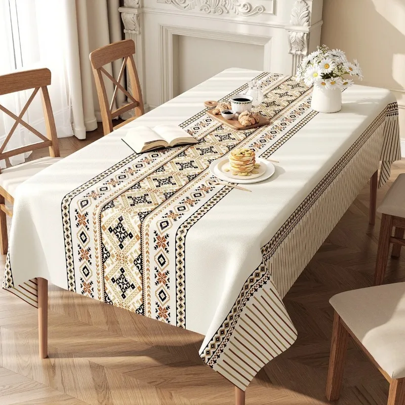 A Tablecloth Can Instantly Transform Your Dining Table into a 