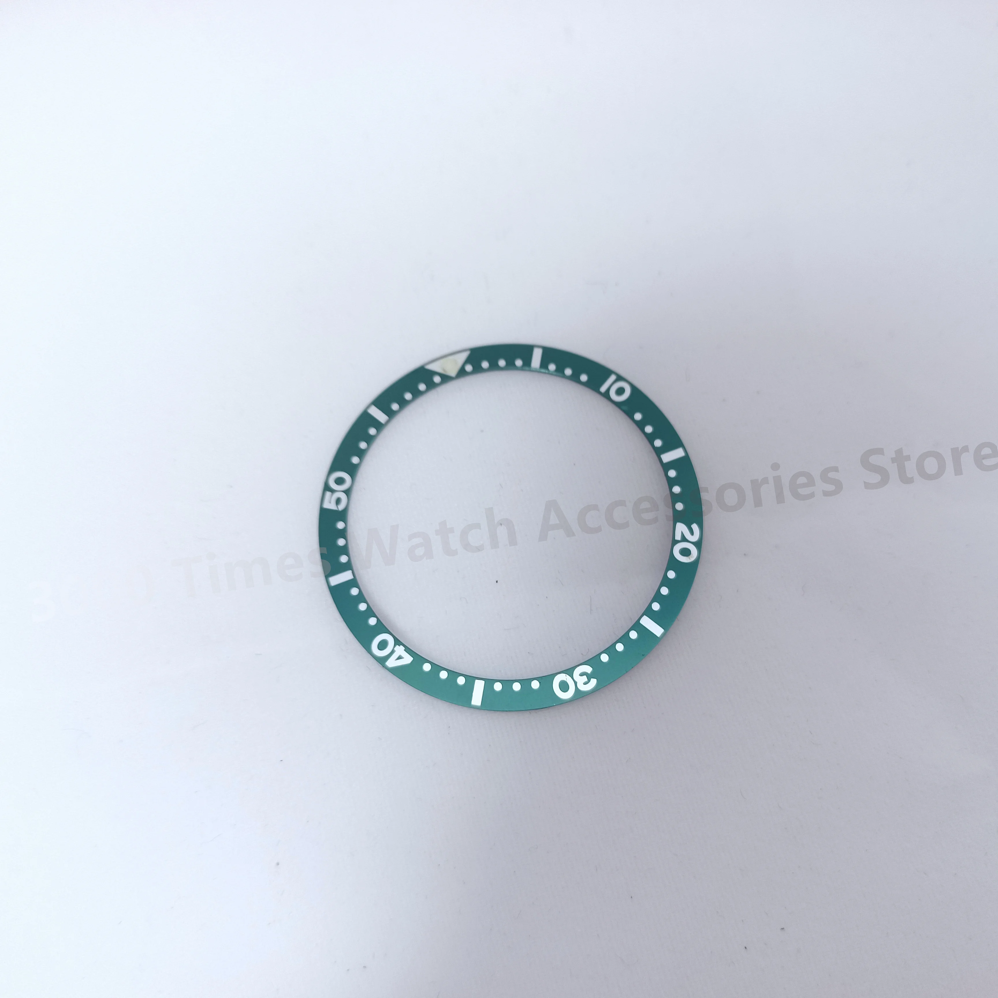 Modified 38mm Black Blue Green Flat Aluminum Bezel Insert Fit For Seiko Turtle 6105 NH35 NH36 Movement Diving Watches