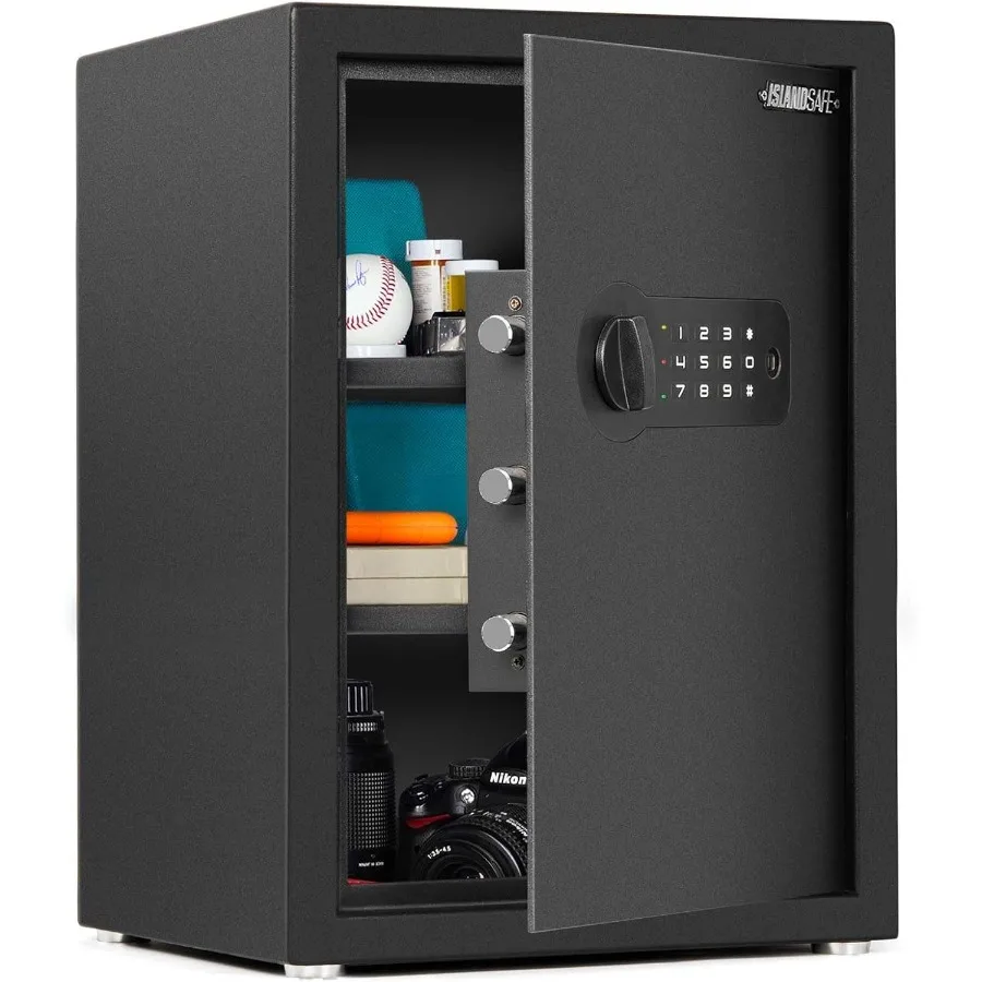 

1,7 куфтовый цифровой замок с клавиатурой, безопасный сейф, личная коробка для наличных денег, ювелирных изделий, дома, общежития, офиса, отеля, делового хранения