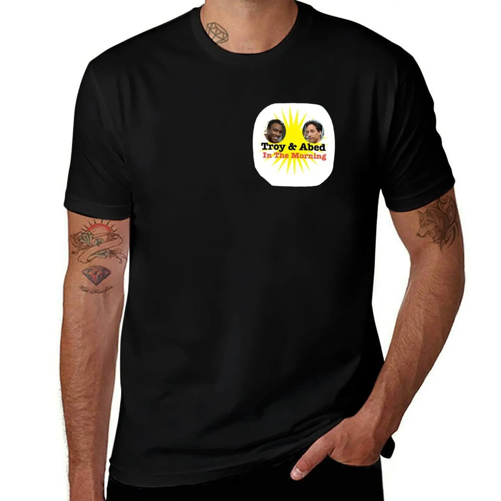 Troy and Abed in the Morning T-Shirt Lightweight Running Sports T-Shirt
