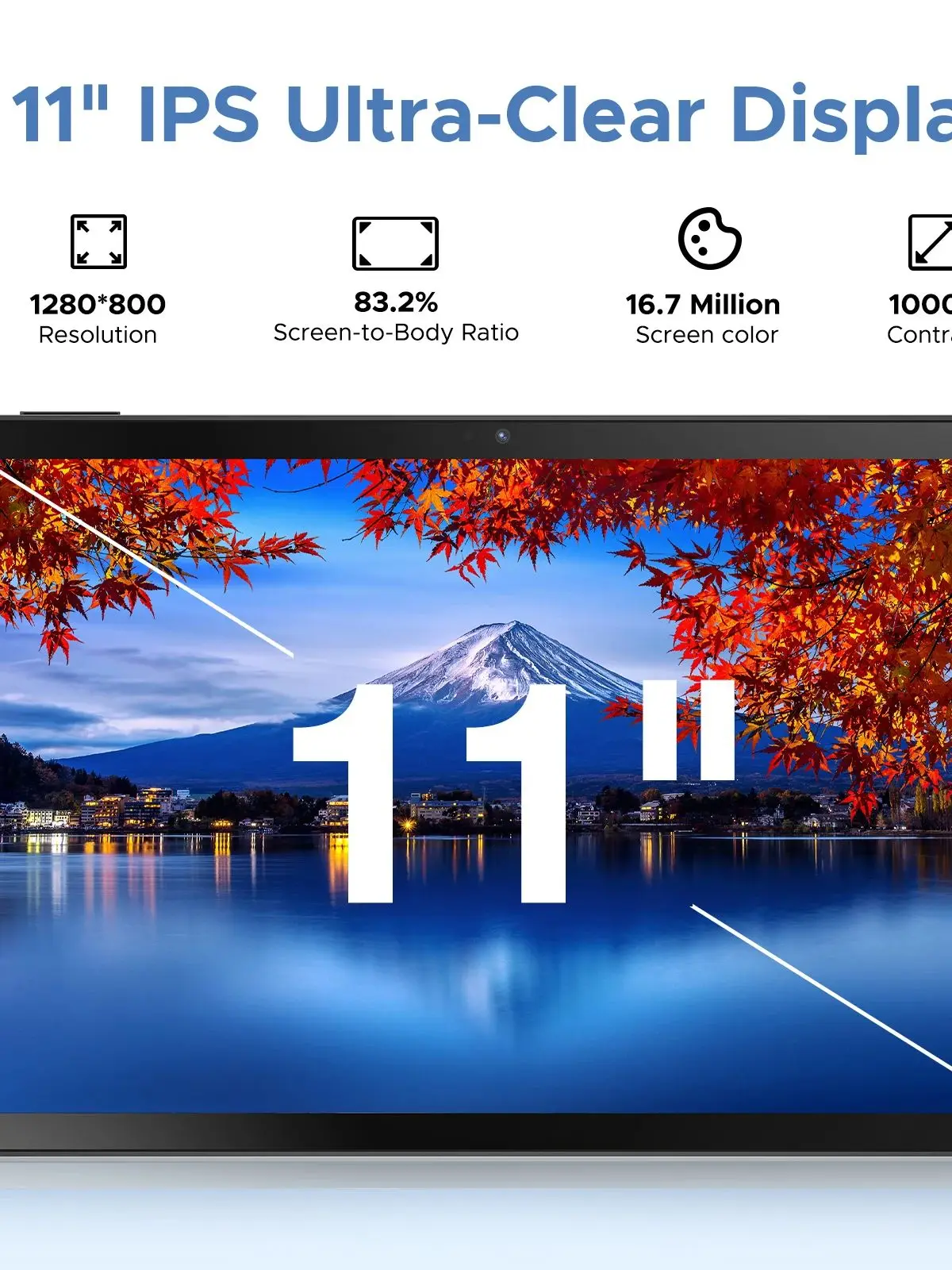 Globale versie DOOGEE U11 Pro Android 16 Tablet PC 11 inch ultraheldere 90Hz scherm 30GB (6 + 24) 256GB mAh batterij tablet - afbeelding 2