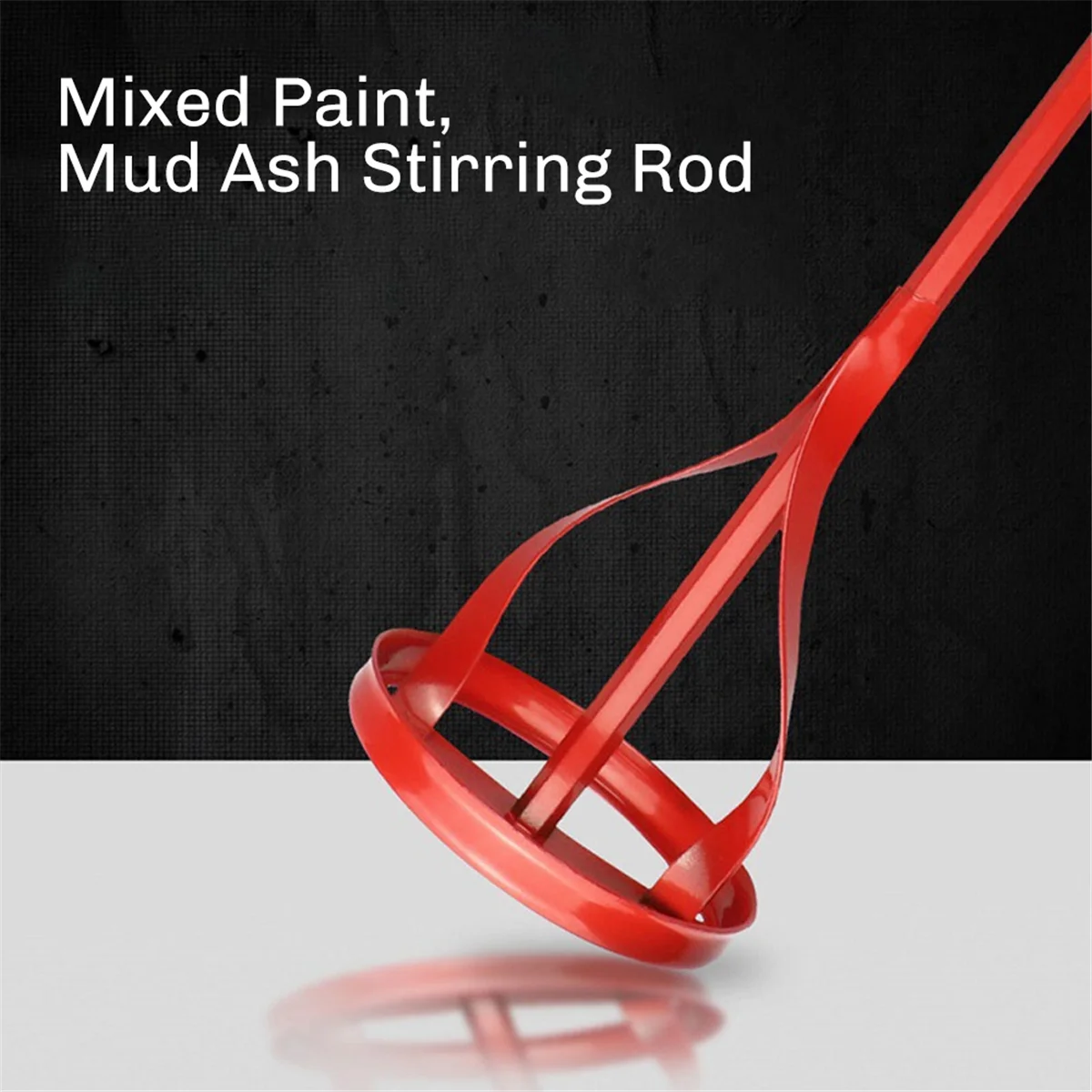 Albero esagonale miscelatore di vernice per gesso asta di miscelazione trapano elettrico costruzione agitatore stucco strumento di stuccatura del cemento