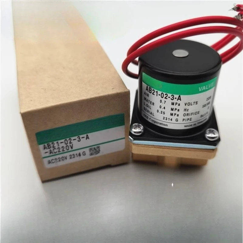 

электромагнитный клапан AB21 - 01-02-1 - 2-3-5 -A-00B-AC110V-220V-DC24V-12V