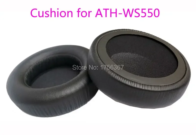 Replacement Ear Pads Compatible with Audio-Technica ATH-WS550 Headset Cushion.Original Earmuffs