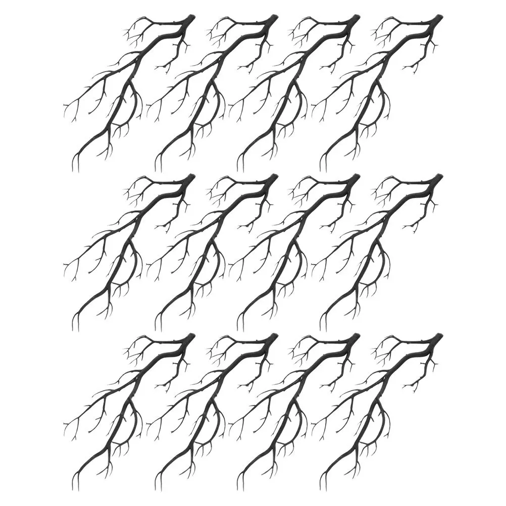 

12Pcs Faux Antler Tree Branches Artificial Halloween Decoration for Vase DIY Crafts Natural Texture Artificial Branch for Vase