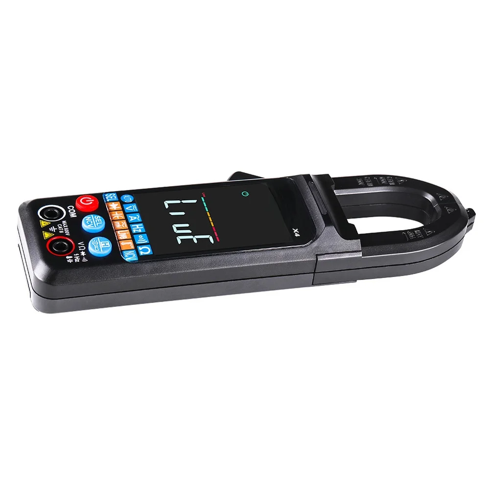 Clamp Multimeter For X4 with Large Color Display Auto Range Selection NCV Function for HVAC Electrical Appliance Repair