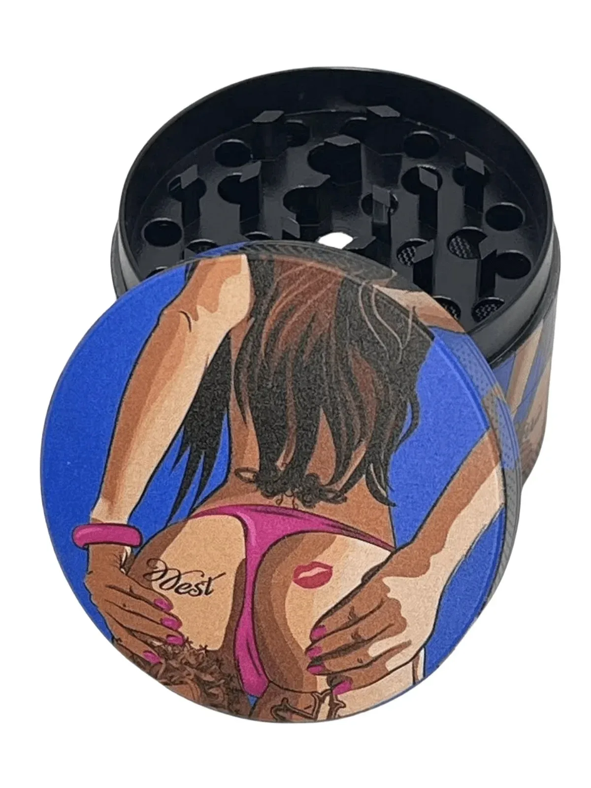 Sexy Ass Smoking Metal Herb Grinder 2inch/50mm
