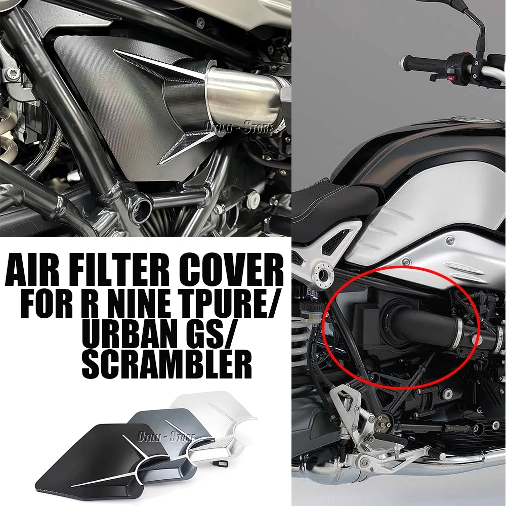 

Motorcycle Side Cover Sides Frame Panels Fender Guard For BMW RNINET 2021 2022 2023 R9T RnineT Scrambler R NINE T Pure Urban G/S