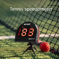 Velocímetro de tenis profesional, práctica de Swing, velocímetro de tenis, transmisión de voz, Radar de velocidad de pelota, piezas de pelotas portátiles