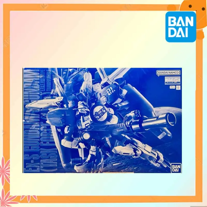 

IN STOCK Bandai Original GUNDAM MG 1/100 EX-S Gundam/S Gundam Anime Action Figure Assembly Toys for Gift Collectible Model Gift