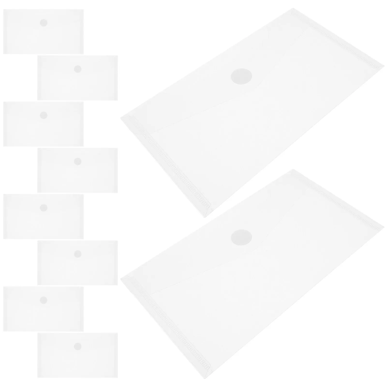 

40 шт. прозрачных водонепроницаемых пакетов для денег и документов, органайзер для банковских вкладов, чеков, офисного и делового использования