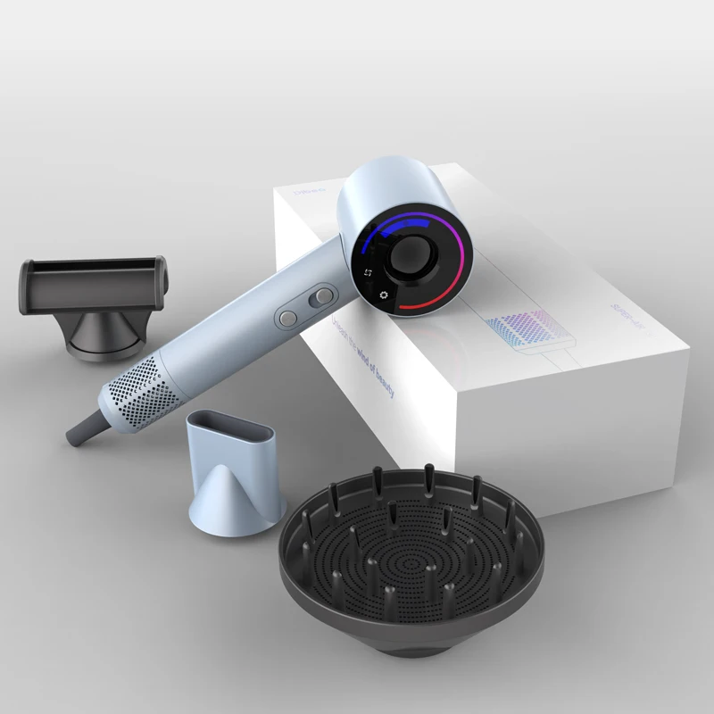 Secador de pelo multifunción de alta velocidad 2025, temperatura constante, nuevo cuidado del cabello de iones negativos para uso doméstico en Hotel