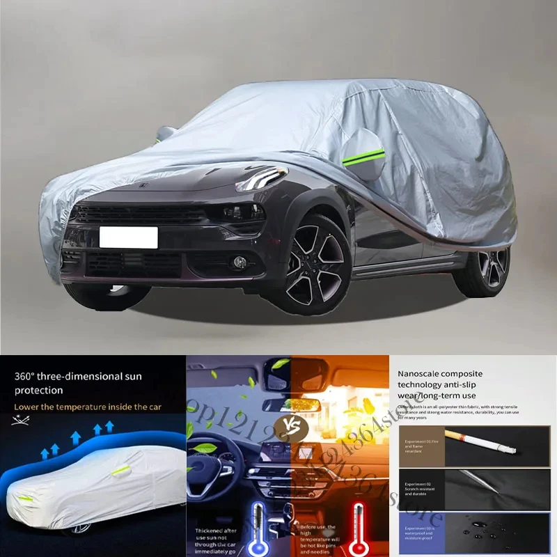 

For Lynk-02 Auto Anti snow Anti dust Anti-uv Anti peeling paint And Anti Rainwater 210t Car cover protection