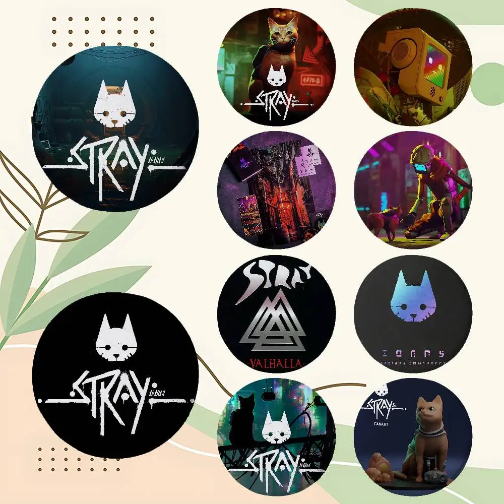 Game S-Stray Badges Enamel Pin Cartoon Brooch For Backpack Clothing