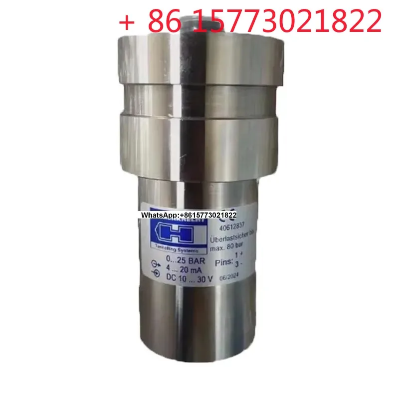 For Herrenknecht grouting pressure sensor 40612837 Slurry Injection Pressure Sensor S-20 0-25bar for Tunnel Boring Machine