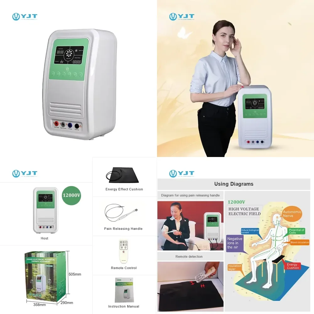 DW-9202-02 12000V High Potential Health Care Device Negative Ion Generator Body Care Machine
