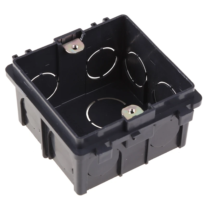 86-Type PVC Junction Box Wall Mount Cassette For Switch Socket Base