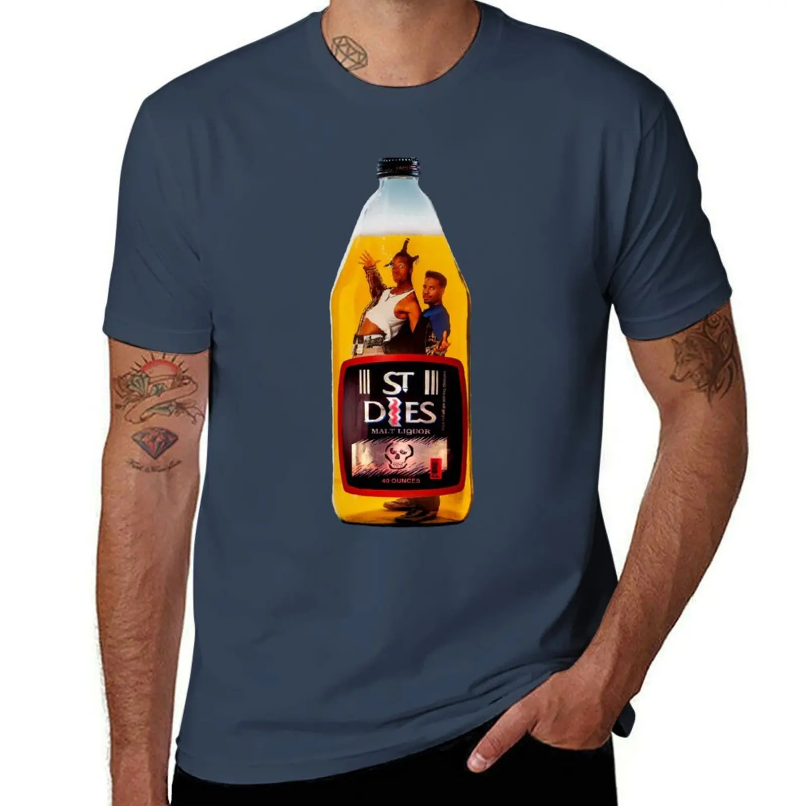 

St Dies the neighborhood drink T-Shirt Holiday Simple Tee Shirt