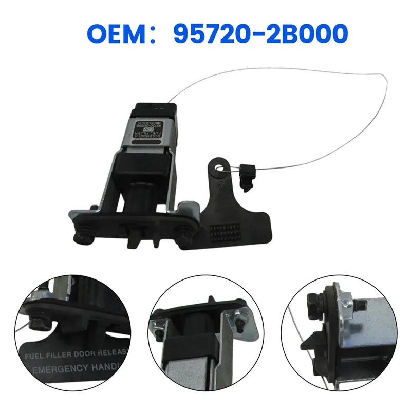 

Efficientt-Car Fuel Gas Filler Door Release Handle Opener Actuator For Hyundai Santa Fe 2007-2012 957202B000 95720-2B000 Parts A