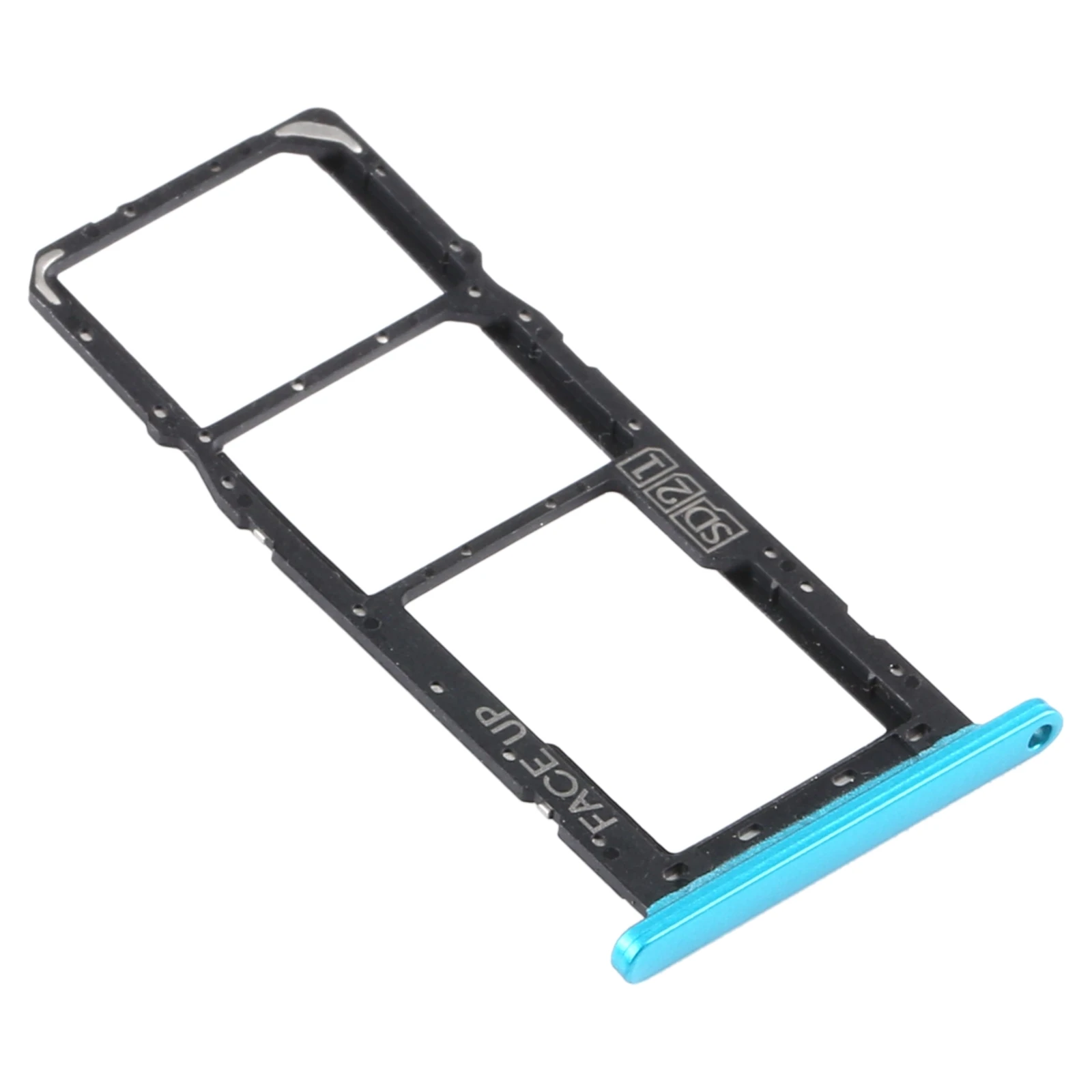 SIM Card Tray + SIM Card Tray + Micro SD Card Tray for Motorola Moto G8 Power Lite