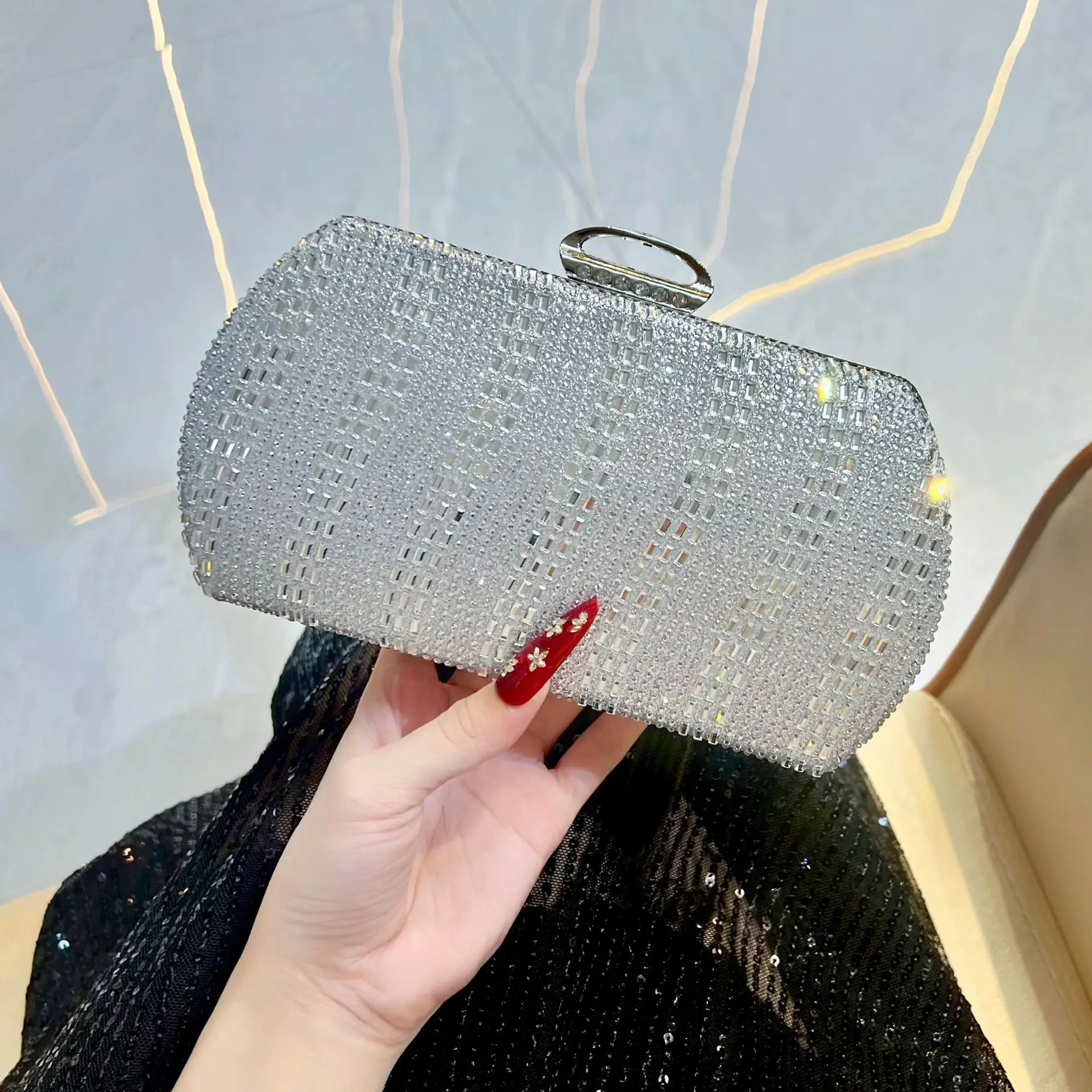New Luxury Glitter Sequin Rhin - огляд і ціна Women Bags With Wallet