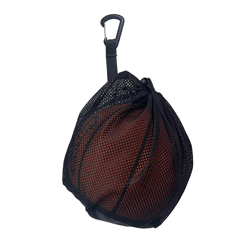 

Portable Drawstring Basketball Backpack Mesh Bag Football Soccer Volleyball Ball Storage Bags Outdoor Sports Traveling Gym Yoga