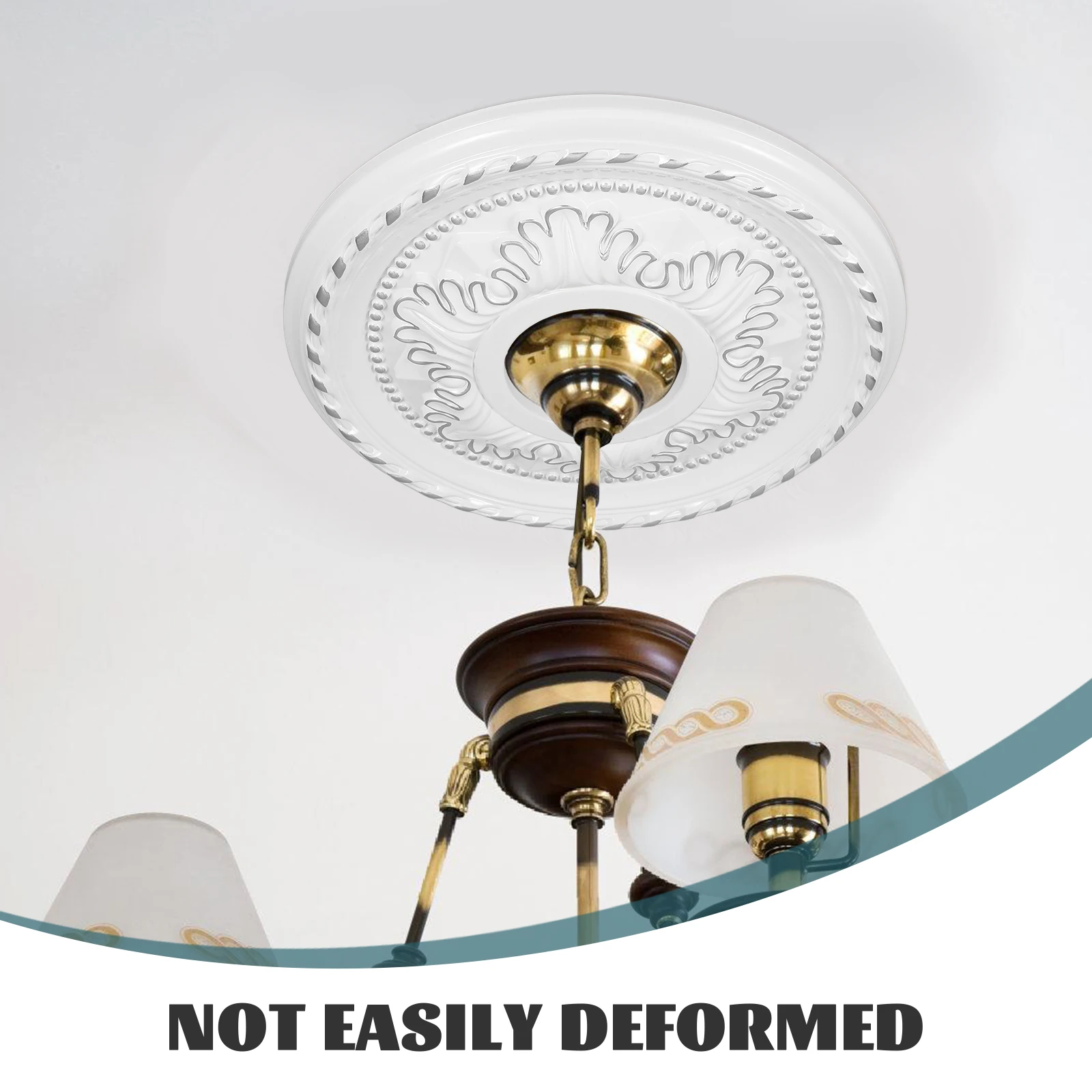 

Потолок для базовой отделки, потолочный светильник из ПВХ, крышка, подвесные детали люстры, круглый светильник, навес, легкий