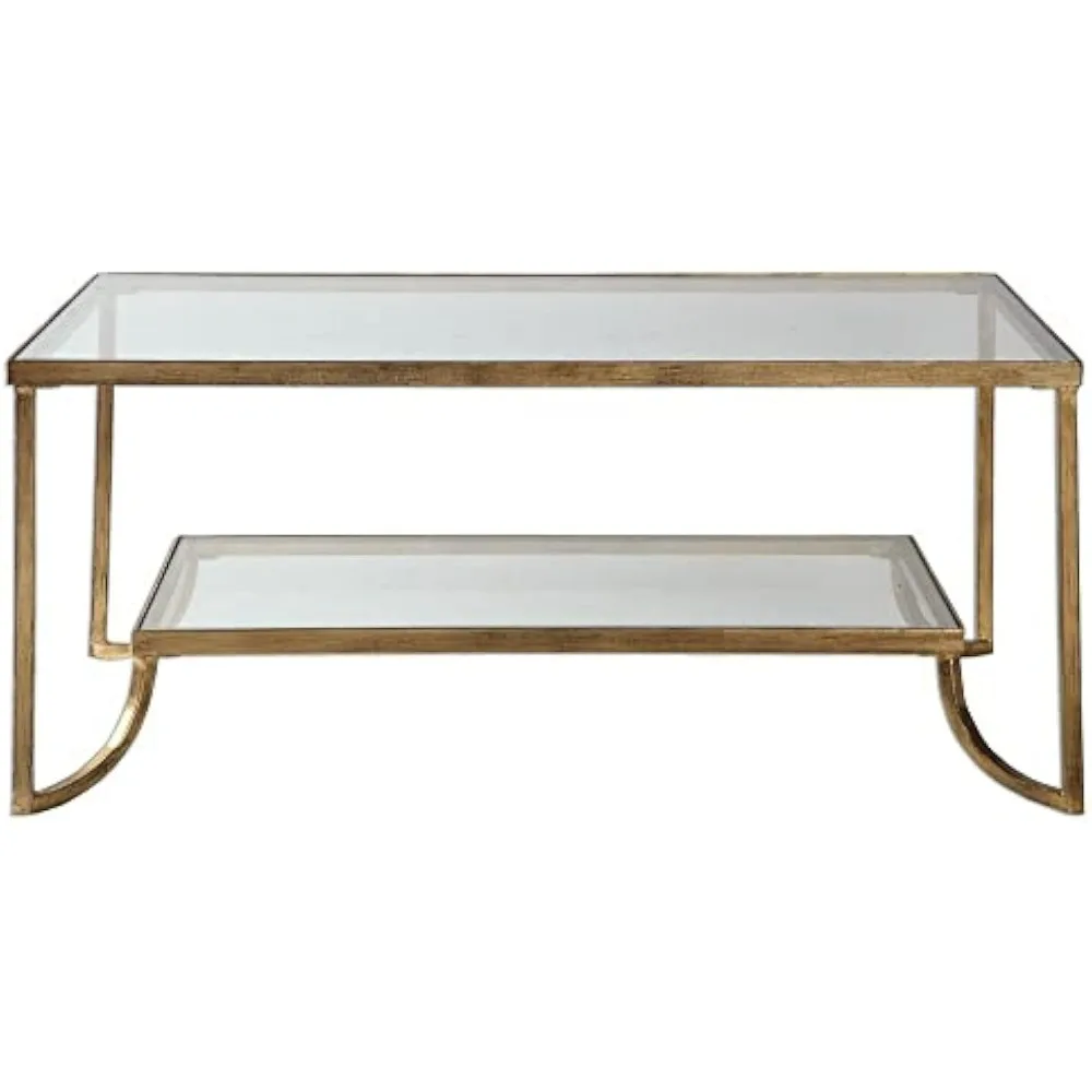 46.63 inch Coffee Table, Decorative Contemporary Transitional Coffees Tables and Display, Coffee Tablefor the Living Room