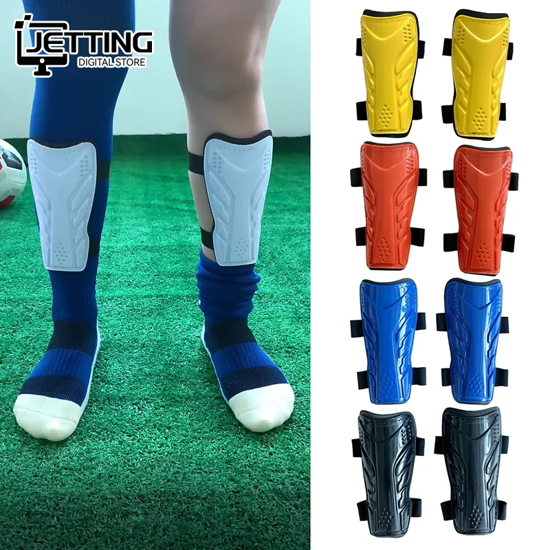 สนับแข้งกันกระแทกสำหรับฝึกซ้อมฟุตบอล 1 คู่ สำหรับเด็กและวัยรุ่น ป้องกันหน้าแข้ง