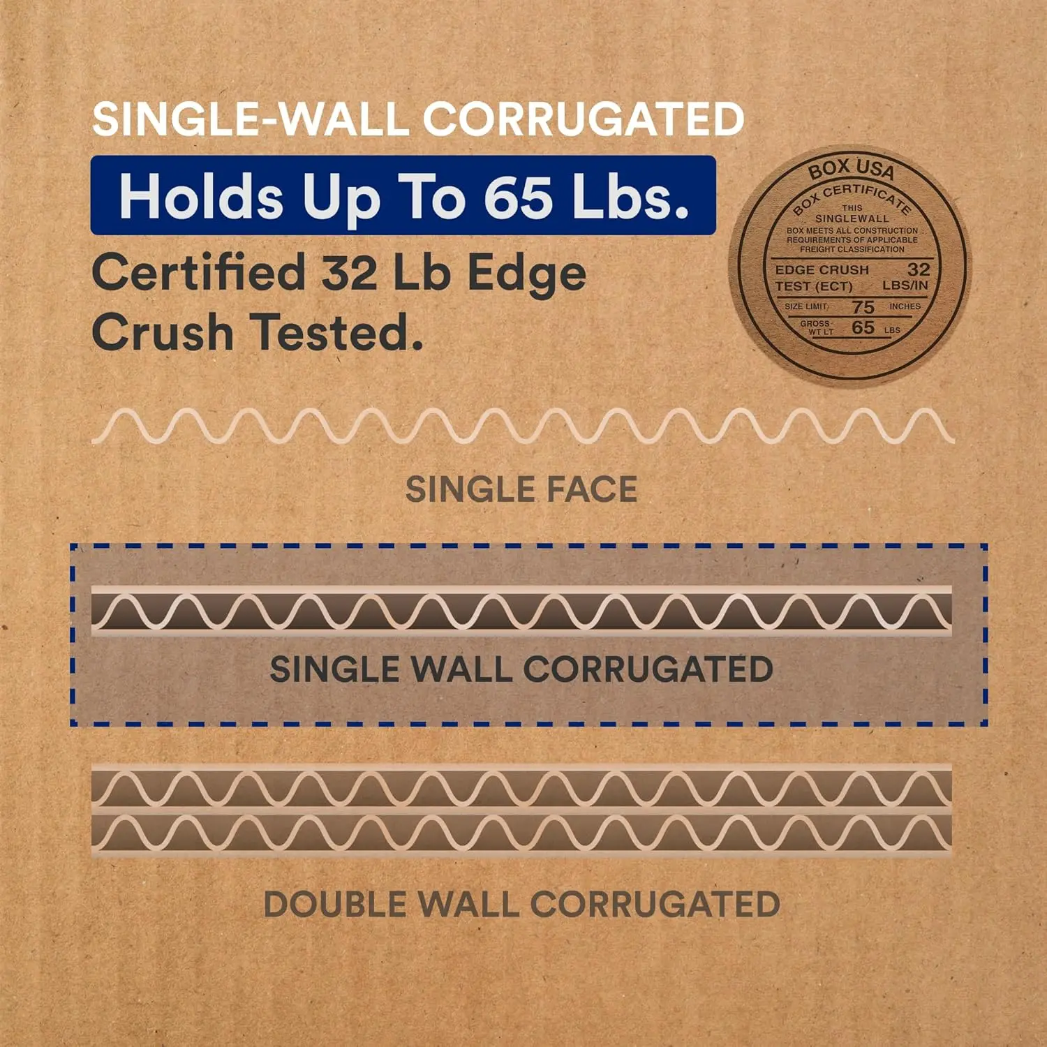 대형 이사 상자 20x20x15 인치 12팩 배송, 포장 및 보관용