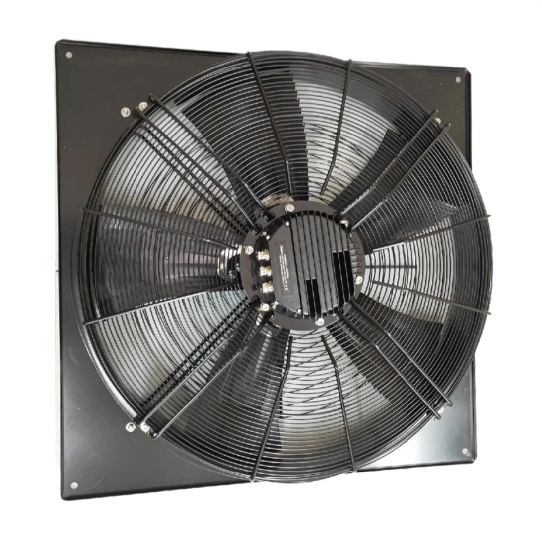 380vac 900MM EC Axial Fan Large Airflow 0-10v/pwm Can-Bus Speed Control Farm Cabinet Condenser Cooling Refrigeration Heat OEM