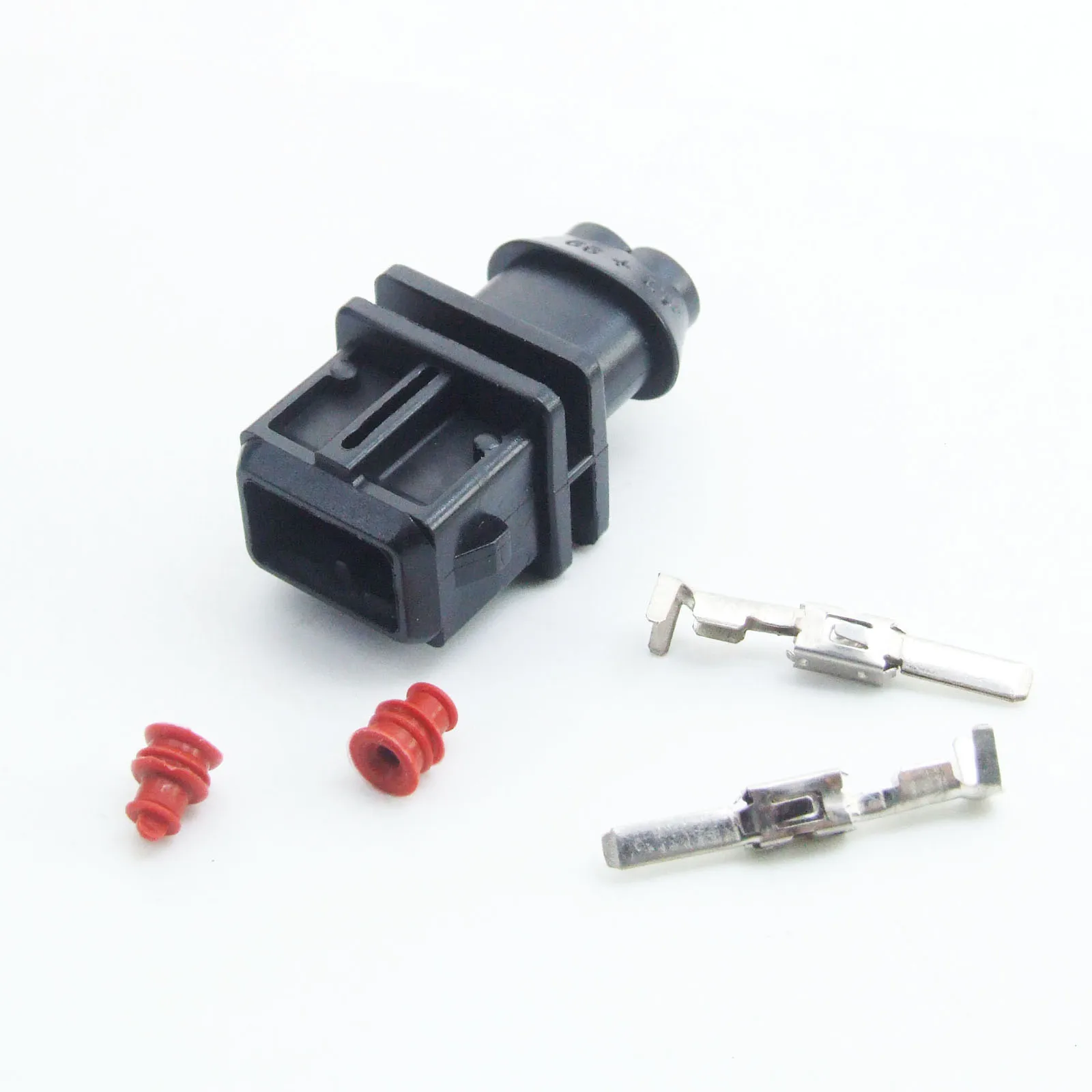 500kits  EV1 Car Waterproof 2 Pin way Electrical Wire Connector Plug  JPT Junior Power Timer Fuel Injector Connector Plug