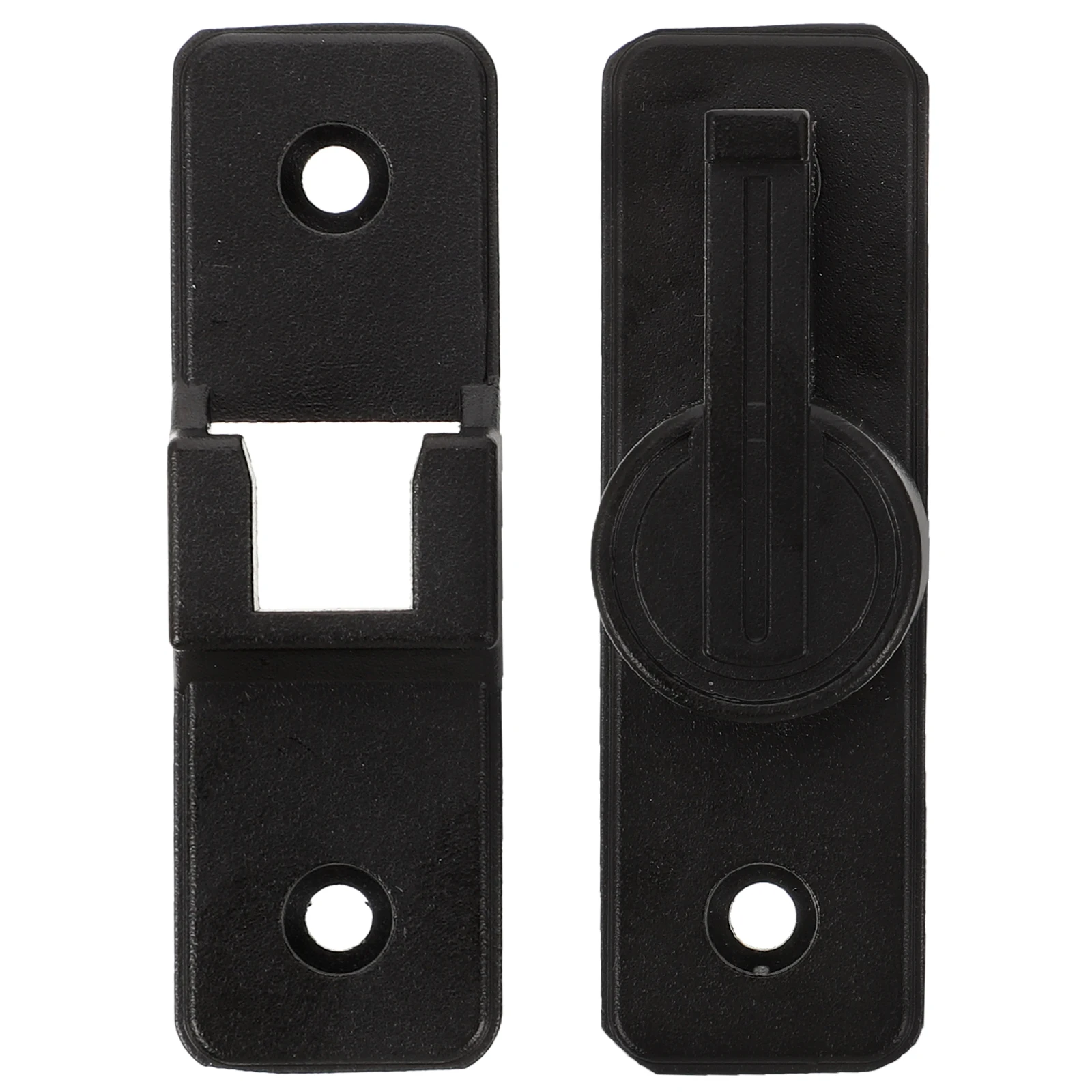 

Rotatable Barn Door Latch 90 Degree Screen Door Lock Heavy Duty Gate Cabinet Shed Sliding Shutters Garage Stainless Steel Bar