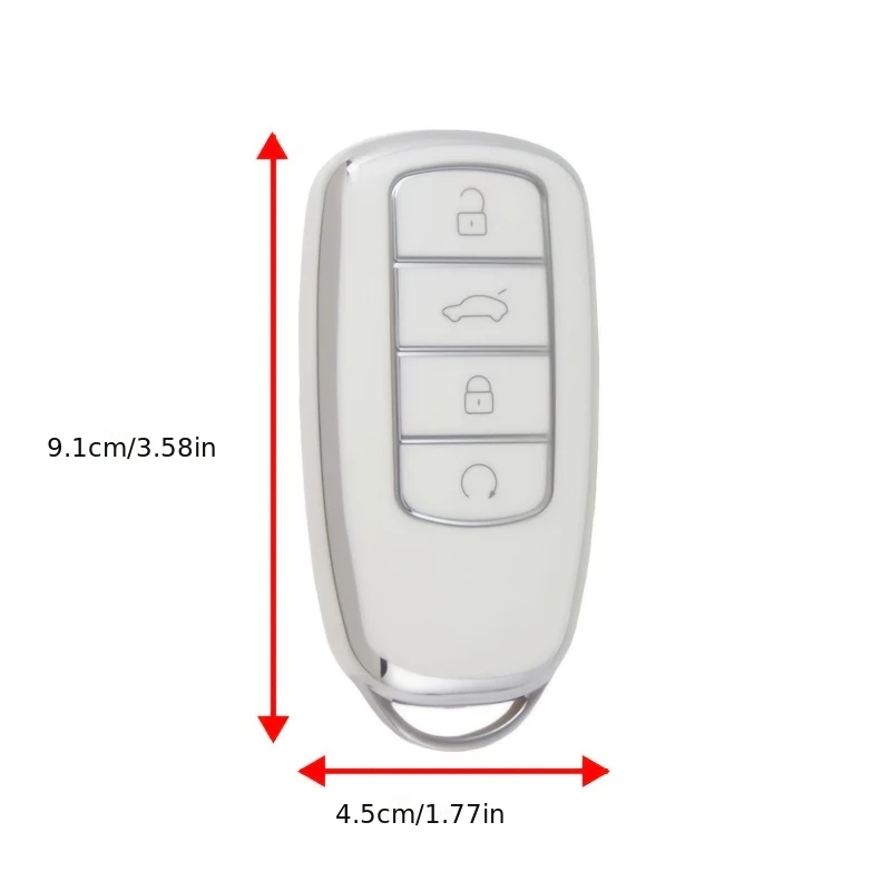 Tpu Car Key Cover Case Suitable for Chery Tiggo 8 Pro Tiggo 8Plus New Model 5 Plus 7Pro Max Omoda 5 C5 Modod Accessories